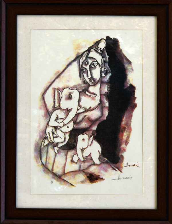 M.F. Husain - Untitled 1