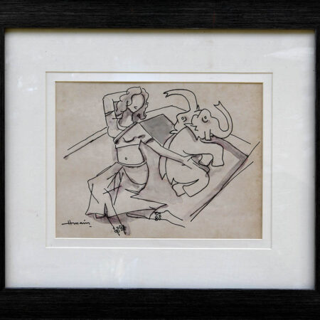 M.F.Hussain - Untitled 1