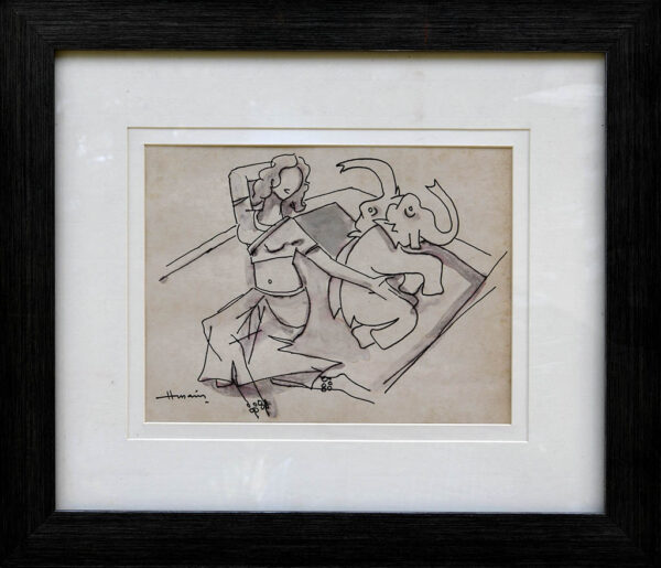 M.F.Hussain - Untitled 1